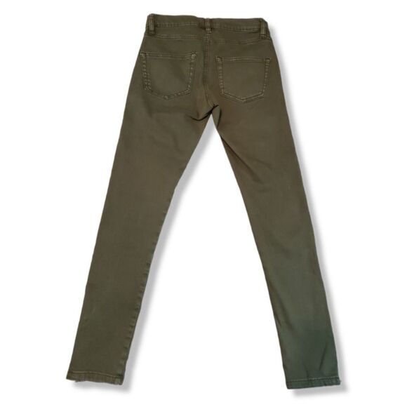 BDG Pants Size 24 Women's Urban Outfitters Skinny Leg Pants Ankle Zip Casual - Picture 2 of 9